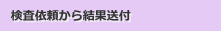 検査依頼から結果送付